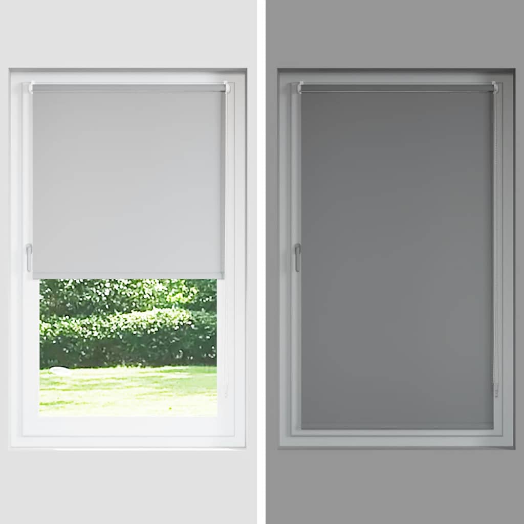 Verdunkelungsrollo Verdunklungsrollo 100 x 175 cm schwarz