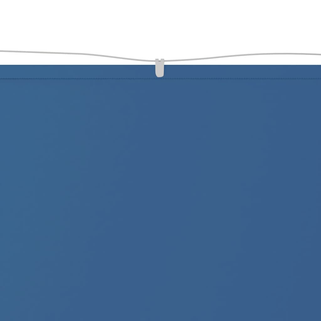 Senkrechtmarkise Blau 100x1200 cm Oxford-Gewebe