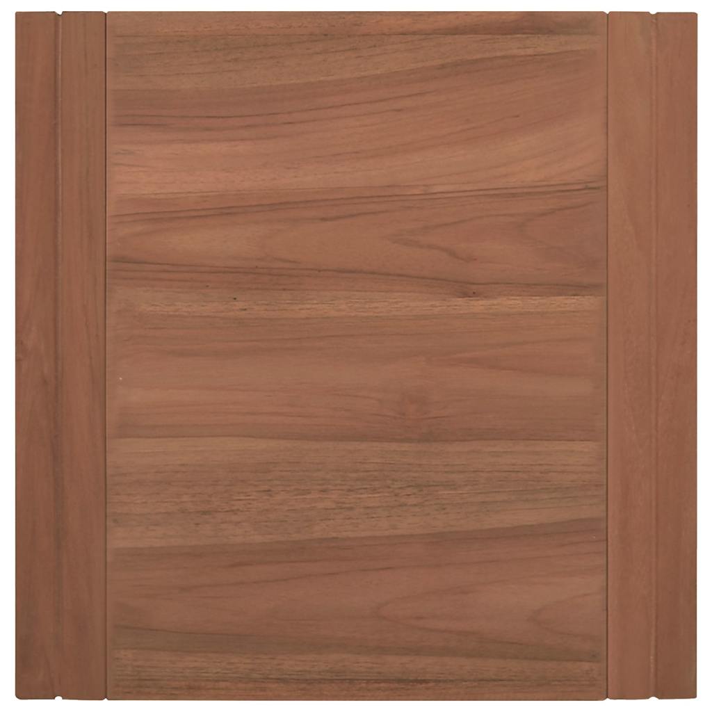 Wand-Badregal 45x45x35 cm Massivholz Teak
