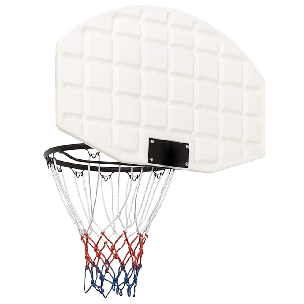 Basketballkorb Weiß 71x45x2 cm Polyethylen-oceanien.ch