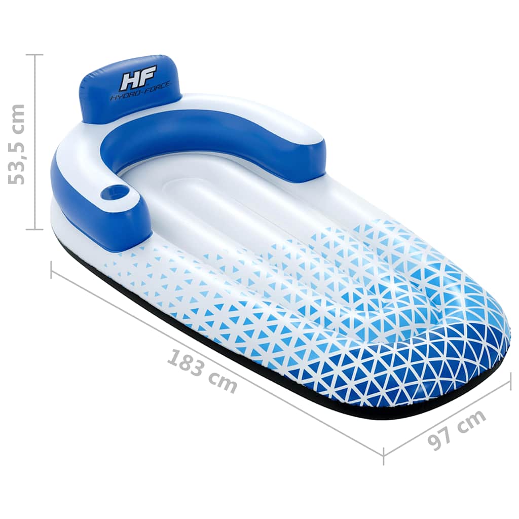 Hydro Force Wasserliege 183x97 cm Blau