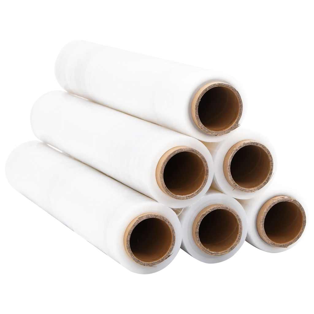 Stretchfolie 6 Stk. Transparent 23 μm 50 cm x 150 m