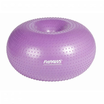 Fitnessball für Hunde TRAX Donut 55 cm Lila