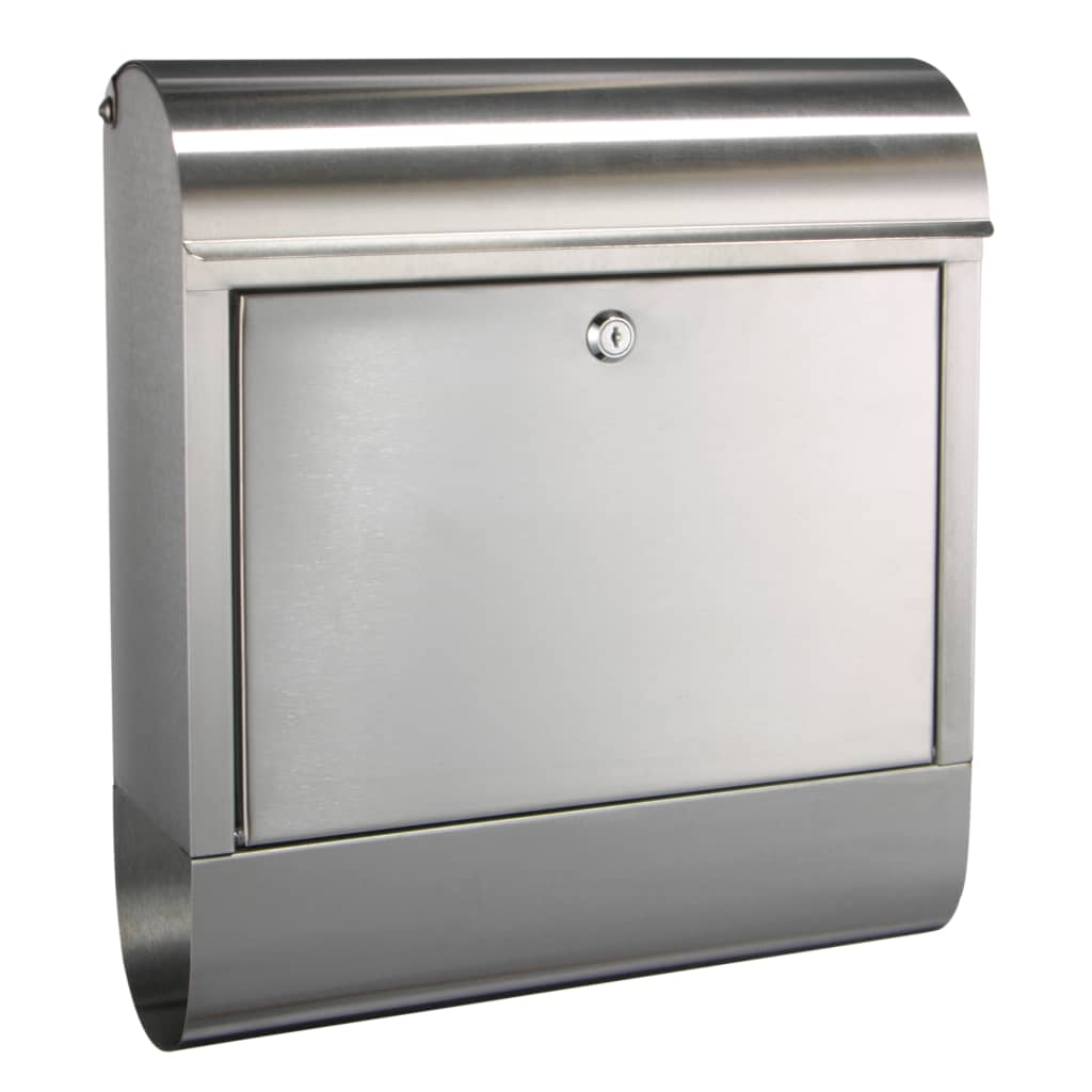 Briefkasten Edelstahl 38 x 12 x 42,5 cm
