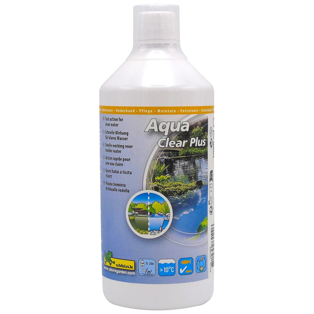 Teich-Wasseraufbereiter Aqua Clear Plus 1000ml für 20000L