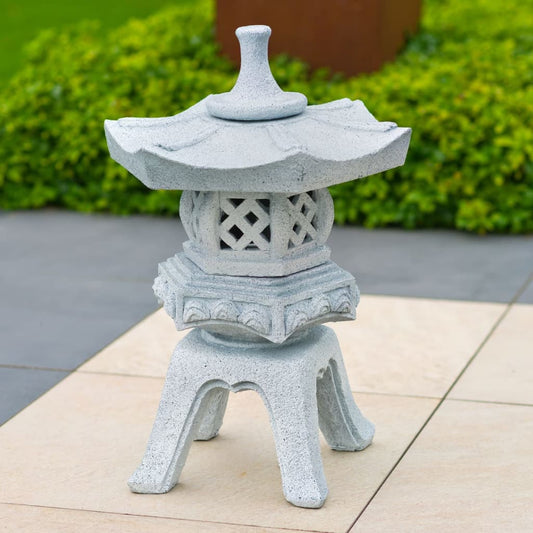 Steinlaterne Acqua Arte ROKKAKU YUKIMI