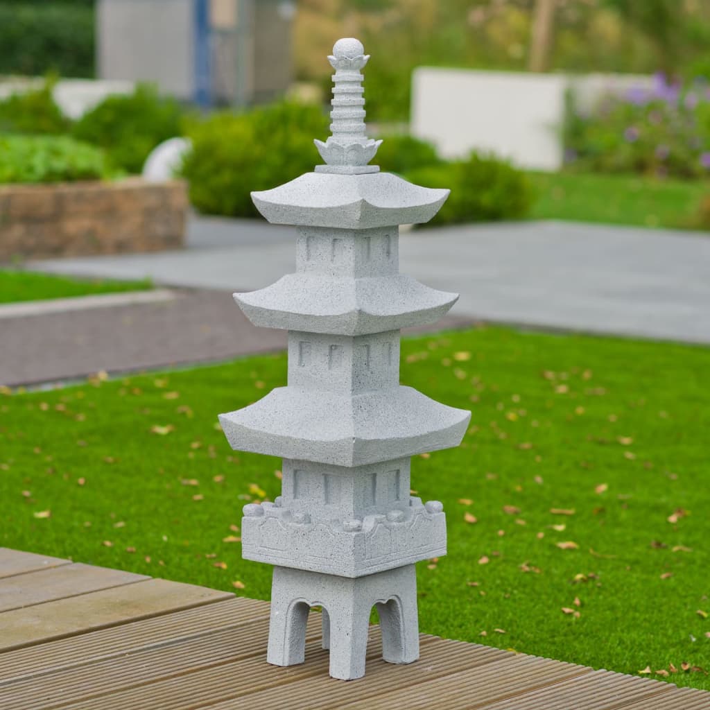 Steinlaterne Acqua Arte JAPAN PAGODE