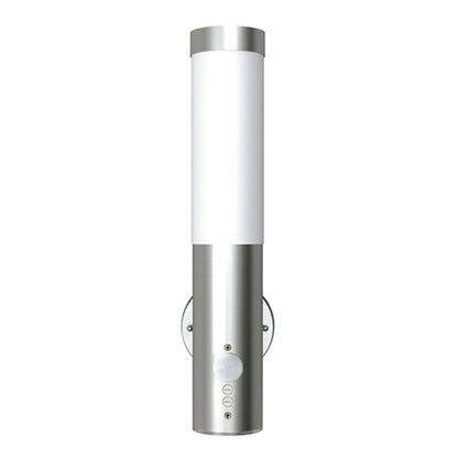 2 Gartenleuchten Wandlampen mit Bewegungsmelder