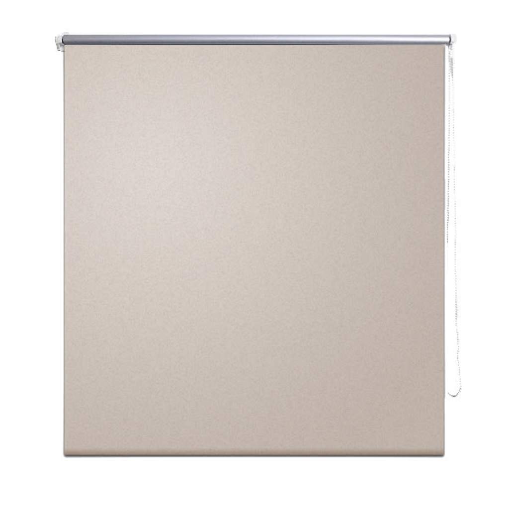 Verdunkelungsrollo Verdunklungsrollo 140 x 175 cm beige