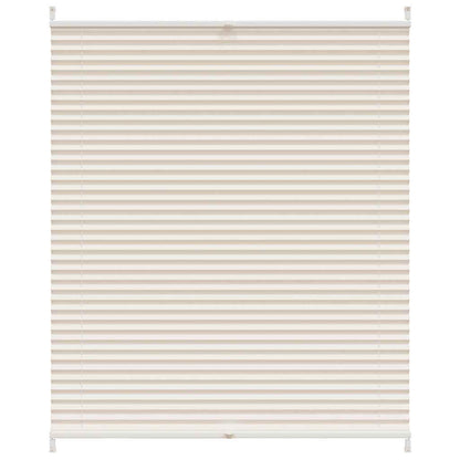 Plissee Faltrollo Rollo Plisseerollo 110x100cm Creme