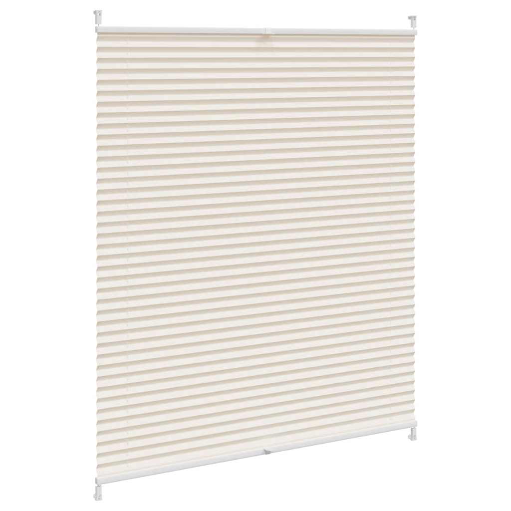 Plissee Faltrollo Rollo Plisseerollo 110x100cm Creme