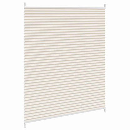 Plissee Faltrollo Rollo Plisseerollo 110x100cm Creme