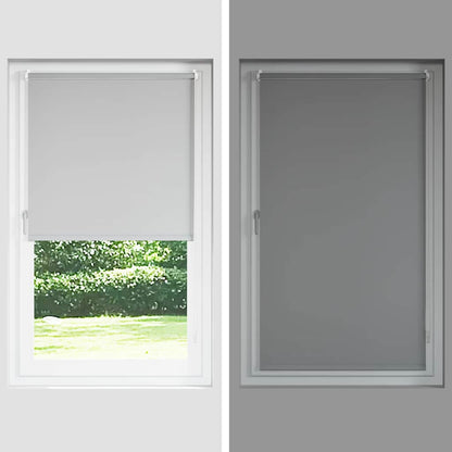 Verdunklungsrollo Verdunkelungsrollo Rollo 60x120 braun