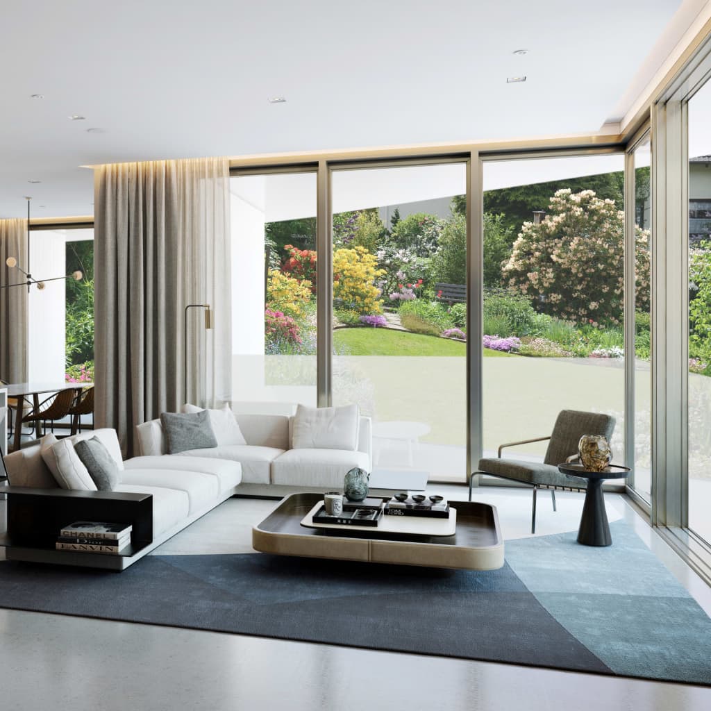 Fensterfolie Matt Grau 0,9x20 m PVC