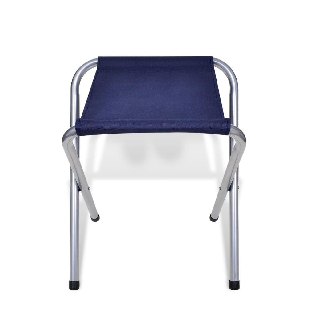 Campingtisch mit 4 Hockern Klappbar Höhenverstellbar 120x60 cm