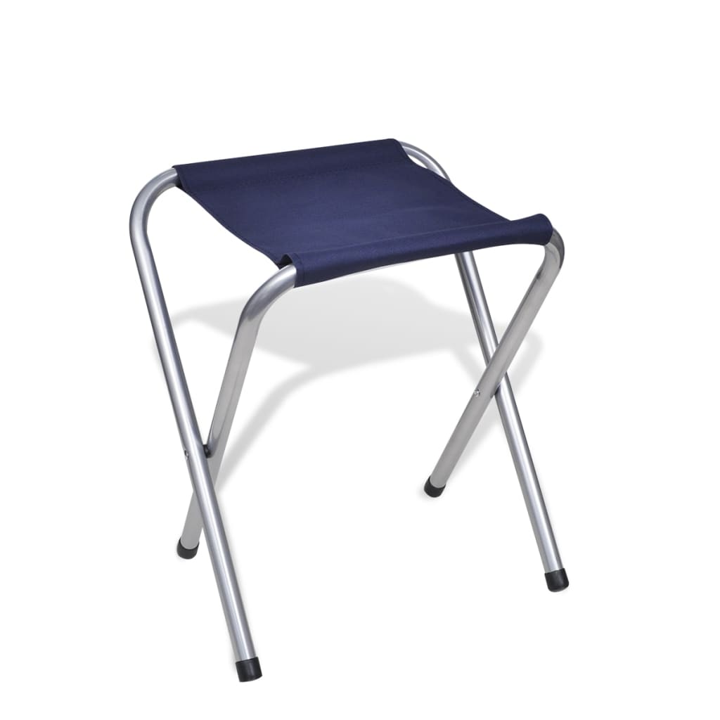 Campingtisch mit 4 Hockern Klappbar Höhenverstellbar 120x60 cm