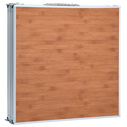 Klappbarer Campingtisch Aluminium 180 x 60 cm