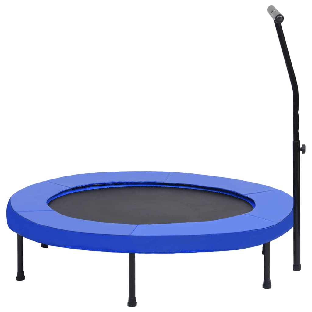 Fitness Trampolin mit Griff und Sicherheitspolster 122 cm