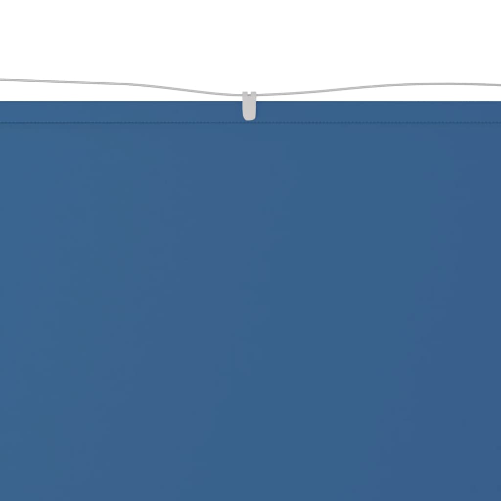 Senkrechtmarkise Blau 60x420 cm Oxford-Gewebe