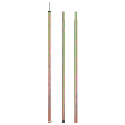 Teleskop-Zeltstange mit 170-255 cm Länge Verzinkter Stahl