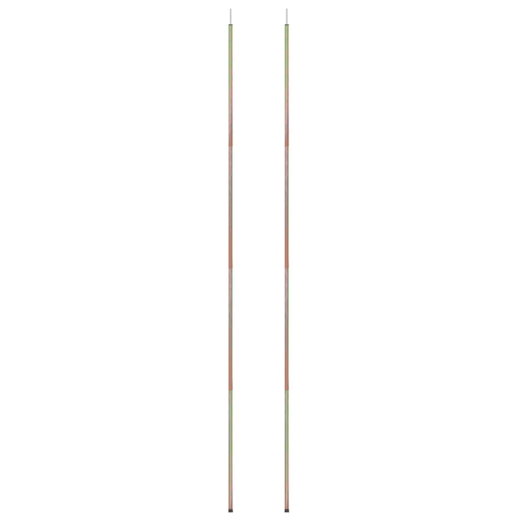 Sonnensegel Stangen 2 Stk. 200 cm Verzinkter Stahl