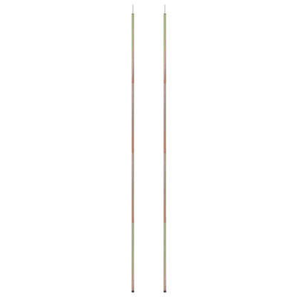 Sonnensegel Stangen 2 Stk. 250 cm Verzinkter Stahl