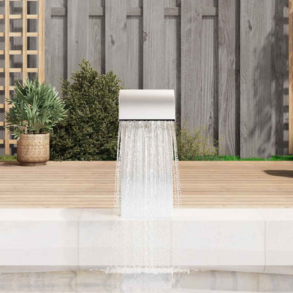 Pool-Wasserfall 22x60x70 cm Edelstahl 304