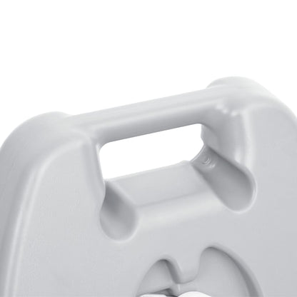 Camping-Wassertank mit Rollen 25 L Grau