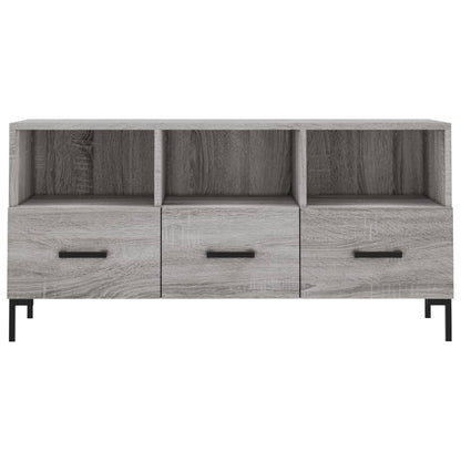 TV-Schrank Grau Sonoma 102x36x50 cm Holzwerkstoff
