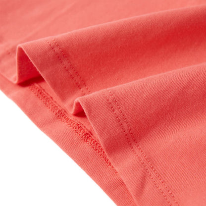 Kinder-T-Shirt Korallenrosa 116
