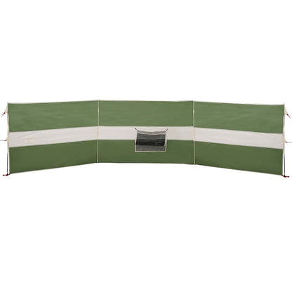 Camping-Windschutz Grün 490x123 cm Wasserdicht