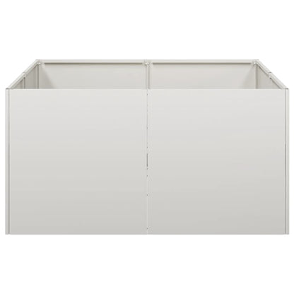 Pflanzkübel 80x80x40 cm Edelstahl