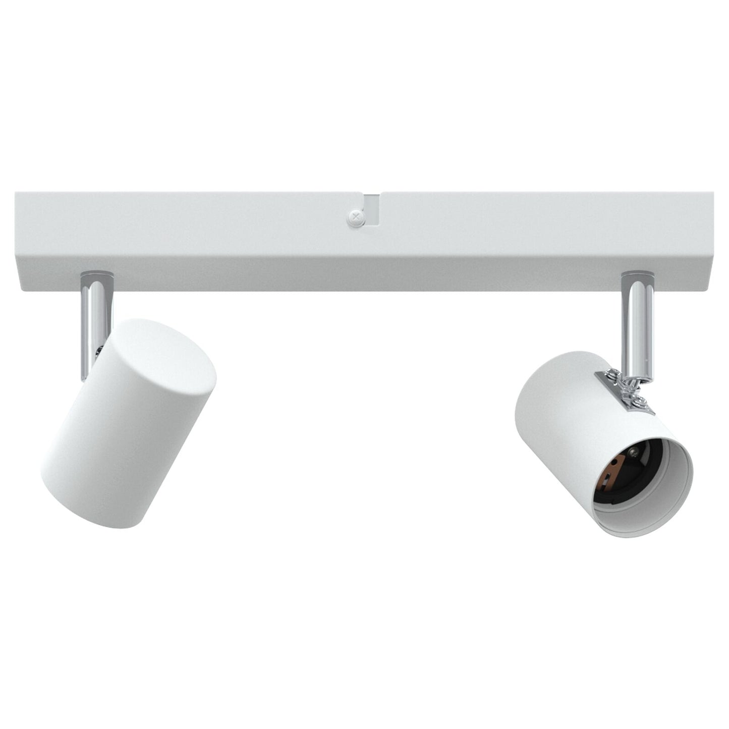 Deckenstrahler 2 Wege Verstellbar Weiß E27