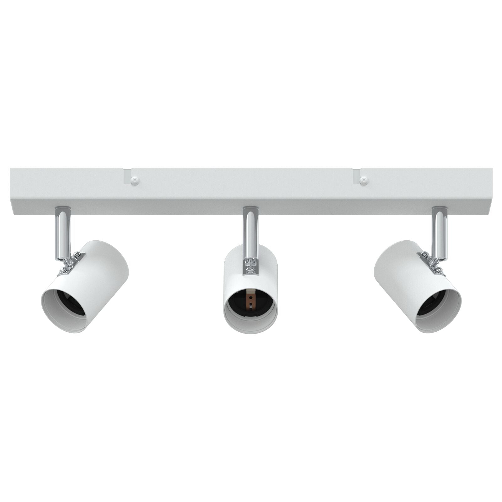 Deckenstrahler 3-Wege verstellbar Weiß E27