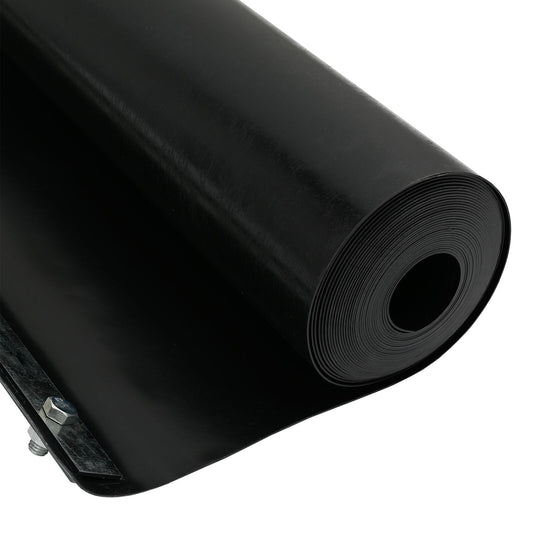 Wurzelsperre mit Verbindungsschienen Schwarz 0,7x5 m 1,5 mm HDPE