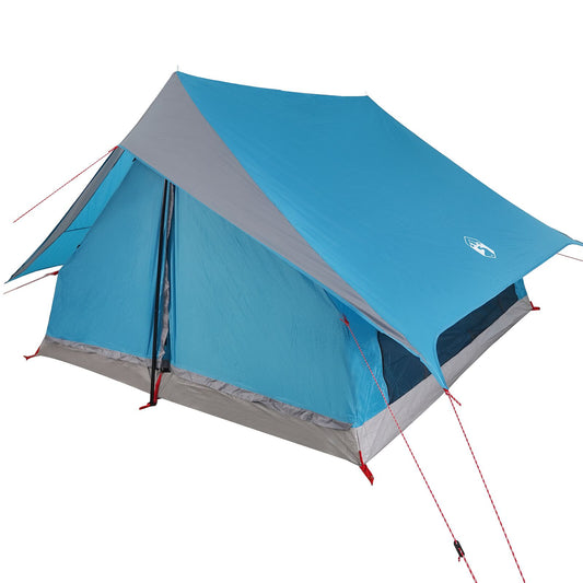 Familienzelt A-Frame 7-Personen Blau Wasserdicht
