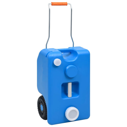 Camping-Wassertank mit Rollen 25 L Blau